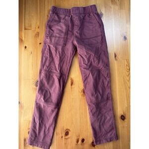 Boys' TEA Collection Comfort Knit Jogger Burgundy Sweat Pants Size 12